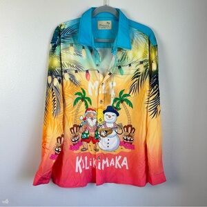 Royaura Hawaiian Tropical Christmas Shirt